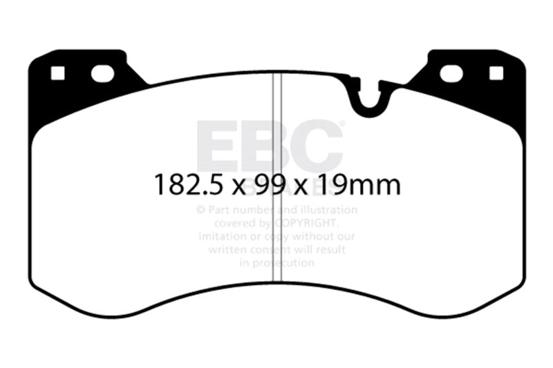 EBC 2021+ BMW M3/M4 3.0TT (G80/G82/G83) Yellowstuff Front Brake Pads - GTR Auto