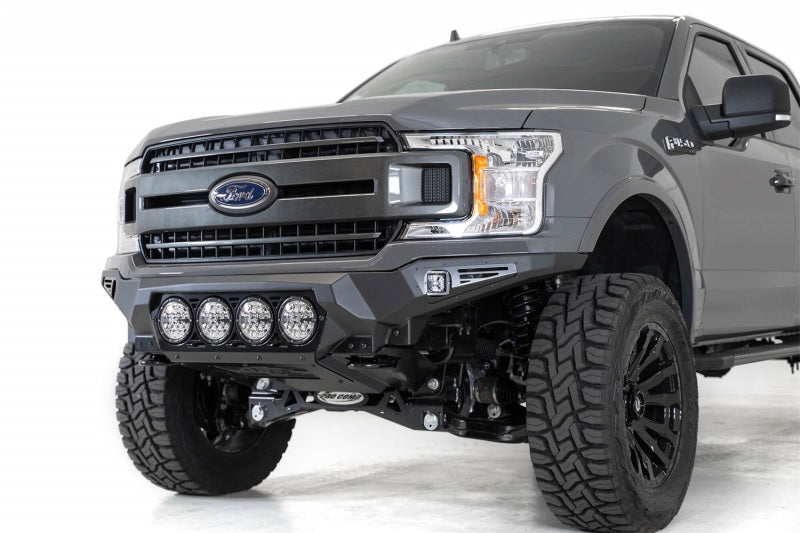 Addictive Desert Designs 18-20 Ford F-150 Bomber Front Bumper w/ 4 Rigid 360 6IN Mounts - GTR Auto