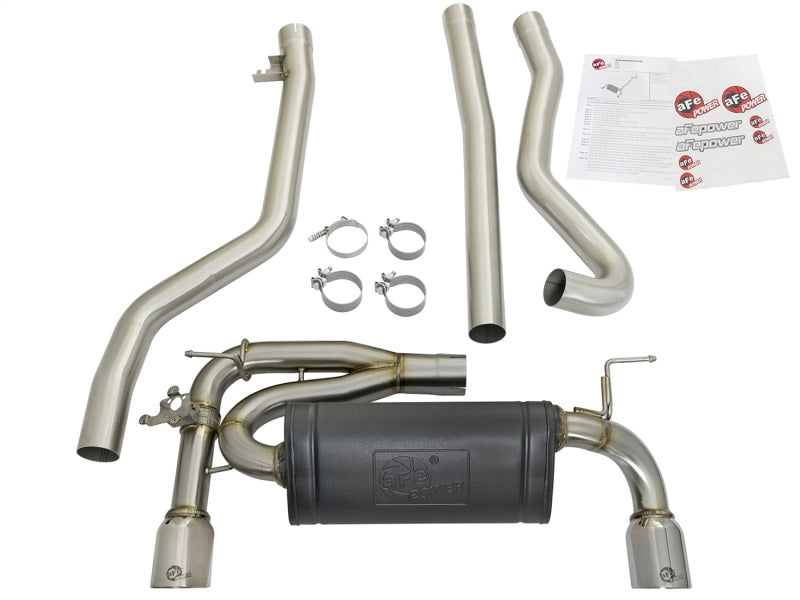 aFe POWER MACH Force-Xp 16-17 BMW 340i/340ix/ 3.0L 304 SS Cat-Back Exhaust System - GTR Auto