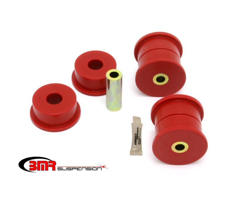 BMR 10-15 5th Gen Camaro Pro Version Differential Mount Bushing Kit (Polyurethane) - Red - GTR Auto