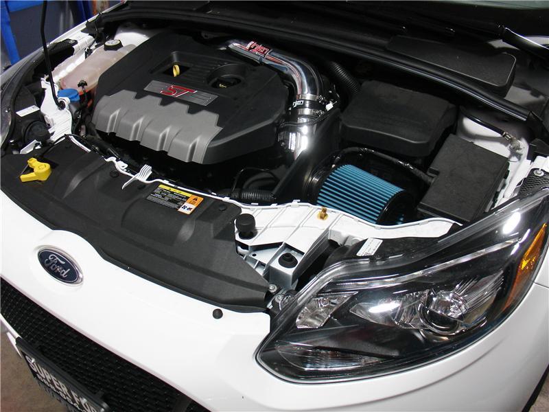 Injen 13-14 Ford Focus ST 2.0L (t) 4cyl Polished Short Ram Intake w/MR Tech & Heat Shield - GTR Auto