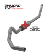 Load image into Gallery viewer, Diamond Eye KIT 4in Turbo Back MFLR RPLCMENT PIPE SGL AL: 98.5 - 02 DODGE CUMMINS 5.9L - GTR Auto