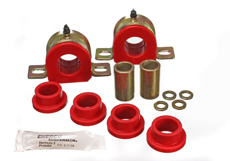 Energy Suspension 73-80 GM K5 Blazer / 73-80 K10/K20/K30 Red Complete Front Sway Bar Bushing Set - GTR Auto