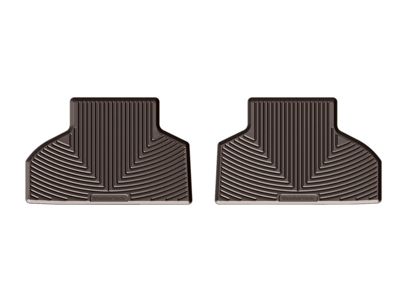 WeatherTech 2014-2015 BMW X5 Rear Rubber Mats - Cocoa - GTR Auto
