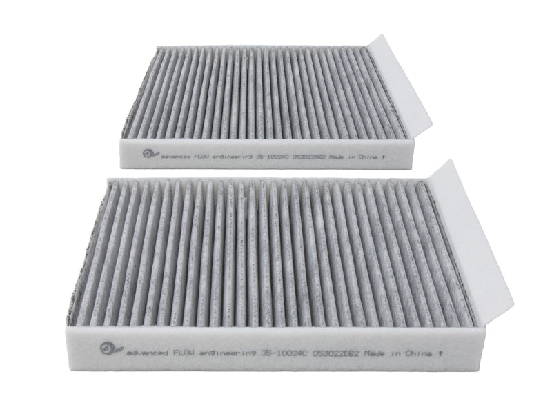 aFe 09-19 BMW 5/6/7 Series Various Models Carbon Cabin Air Filter (Pair) - GTR Auto