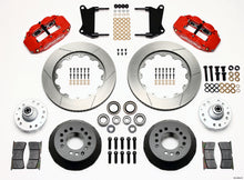 Load image into Gallery viewer, Wilwood Narrow Superlite 6R Front Hub Kit 14.00in Red 67-69 Camaro 64-72 Nova Chevelle - GTR Auto