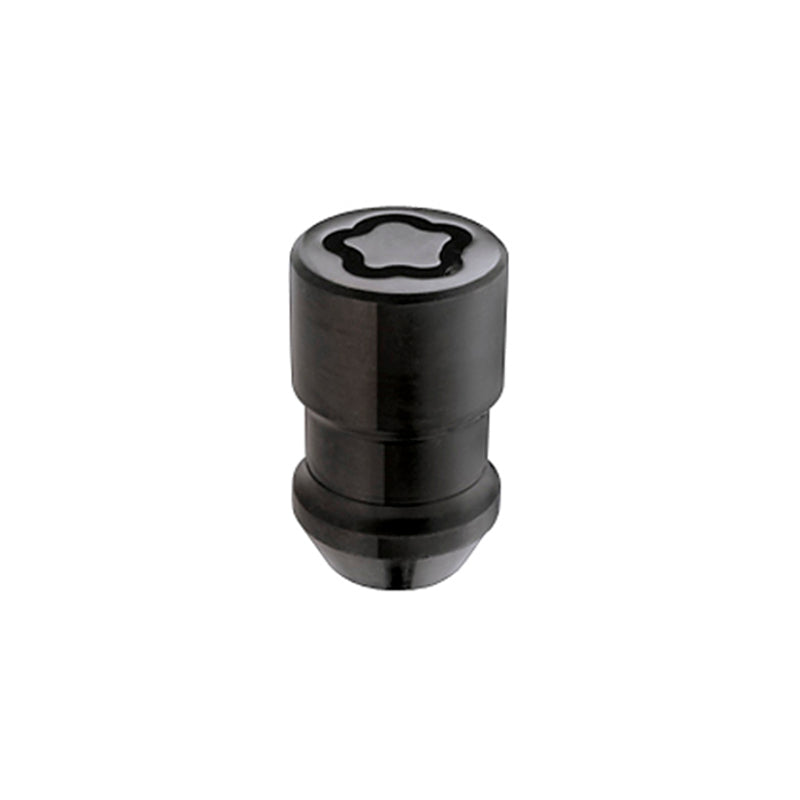 McGard Wheel Lock Nut Set - 5pk. (Cone Seat) M12X1.5 / 3/4 Hex / 1.46in. Length - Black - GTR Auto