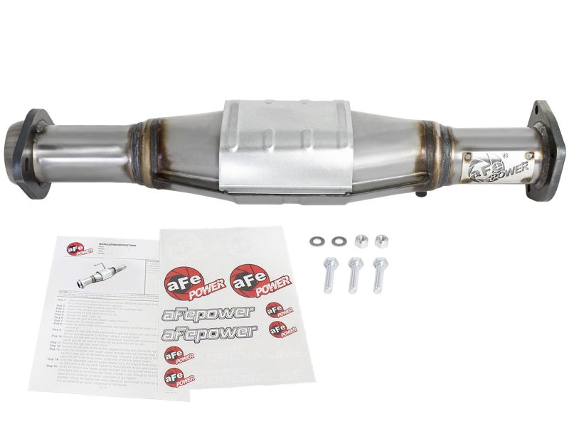 aFe Power Direct Fit Catalytic Converter Replacements Rear 00-03 Jeep Wrangler (TJ) I6-4.0L - GTR Auto