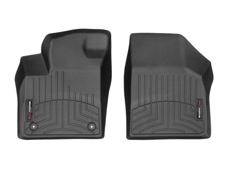 WeatherTech 2019+ Volkswagen Atlas Front FloorLiner - Black (w/o Passenger Side Retention) - GTR Auto