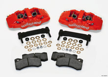Load image into Gallery viewer, Wilwood AERO6 Front Caliper &amp; Bracket Kit - Red 97-13 C5/C6 Corvette w/ OEM HD/Z51 Rotors - GTR Auto
