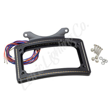 Load image into Gallery viewer, Letric Lighting 12-16 Dyna Perfect Plate Light Black Curved License Plate Frame