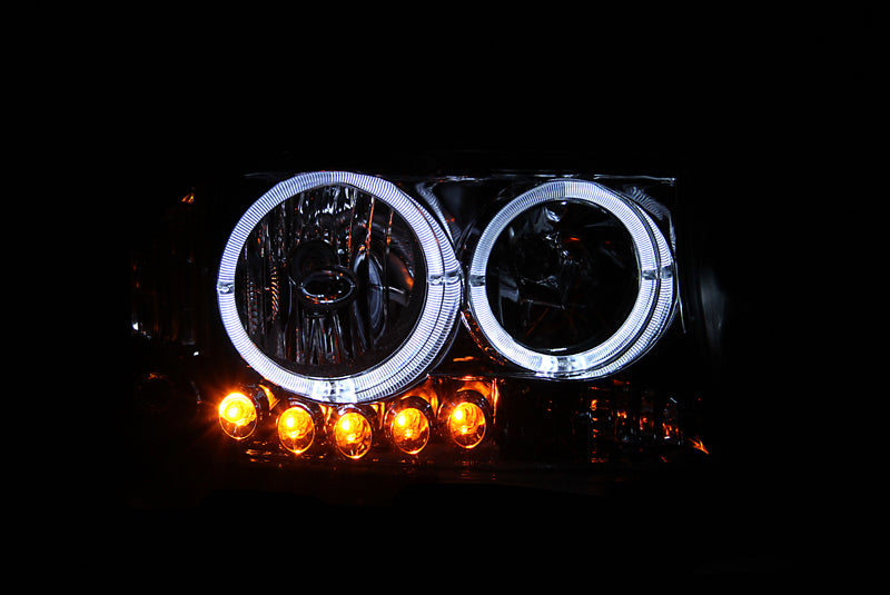 ANZO 2001-2011 Ford Ranger Crystal Headlight Chrome w/Corner Lights (OE Replacement) - GTR Auto