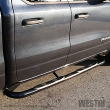 Load image into Gallery viewer, Westin 19-20 Ram 1500 Crew Cab E-Series 3 Nerf Step Bars - Black - GTR Auto