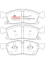 Load image into Gallery viewer, DBA 11-12 Dodge Durango / 11-12 Jeep Grand Cherokee XP650 Front Brake Pads - GTR Auto