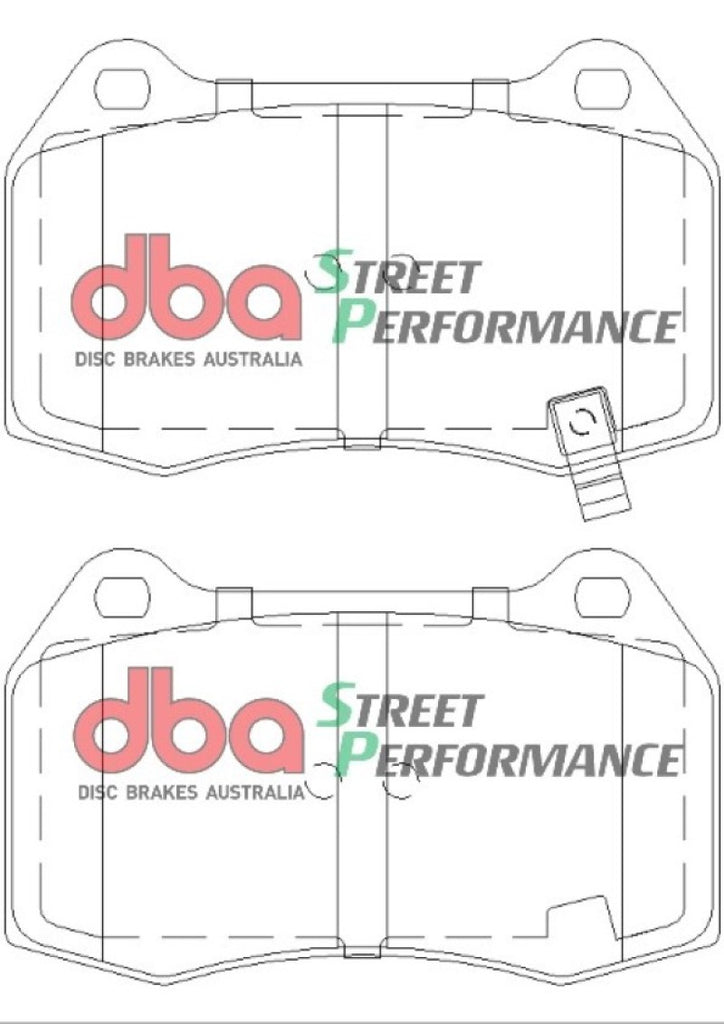 DBA 03-07 G35 w/ Brembo SP500 Front Brake Pads - GTR Auto