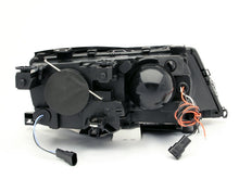 Load image into Gallery viewer, ANZO 2002-2005 BMW 3 Series E46 Projector Headlights w/ Halo Black - GTR Auto