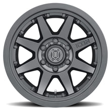 Load image into Gallery viewer, ICON Rebound Pro 17x8.5 6x5.5 25mm Offset 5.75in BS 95.1mm Bore Satin Black Wheel - GTR Auto