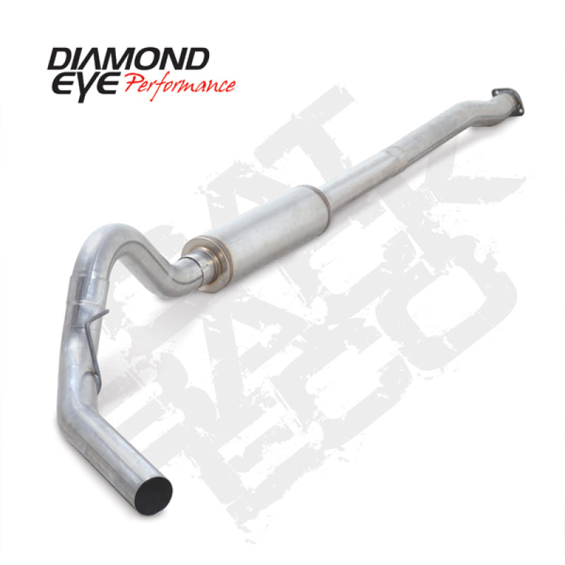 Diamond Eye KIT 4in Catback Single GAS AL FORD 3.5L F150 ECO-BOOST 11-13 - GTR Auto
