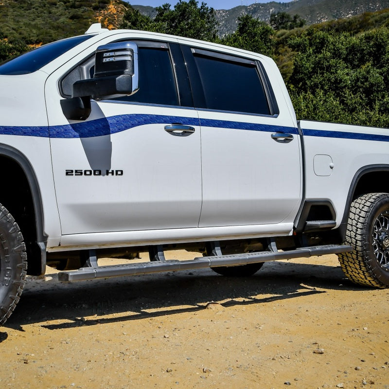 Westin 2020 Chevy Silverado 2500 Crew Cab (6.5ft Bed) R5 M-Series XD W2W Nerf Bars - Textured Black - GTR Auto