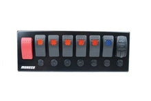 Load image into Gallery viewer, Moroso Switch Panel Rocker LED w/USB &amp; Breakers Roll Cage