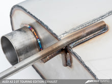 Load image into Gallery viewer, AWE Tuning Audi 8V A3 Touring Edition Exhaust - Dual Outlet Diamond Black 90 mm Tips - GTR Auto