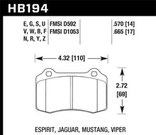 Load image into Gallery viewer, Hawk 2005-2005 Volvo S40 I HPS 5.0 Rear Brake Pads - GTR Auto