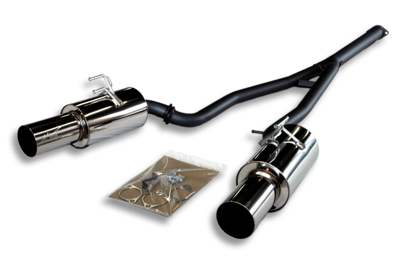 HKS 08-09 Evo 10 Hi-Power Dual Tip Catback Exhaust - GTR Auto