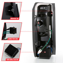 Load image into Gallery viewer, ANZO 1987-1996 Ford F-150 LED Taillights Black Housing Smoke Lens (Pair) - GTR Auto