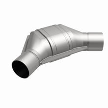 Load image into Gallery viewer, MagnaFlow Universal Catalytic Converter 2.00in Angled In/Out Frnt CA