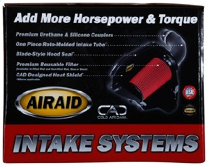 Airaid Jr. Intake Kit, Oiled / Red Media 14-15 Chevrolet Silverado, 14-15 GMC Sierra, 2015 Sub. 5.3L - GTR Auto