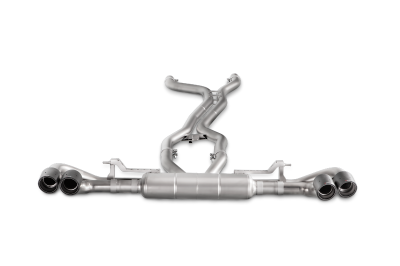 Akrapovic 15-17 Porsche Cayenne GTS (958 FL) Evolution Link Pipe Set (Titanium) - GTR Auto