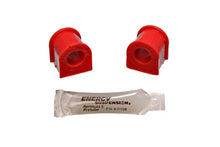 Load image into Gallery viewer, Energy Suspension 90-93 Acura Integra  / 88-91 Honda Civic/CRX Red 15mm Rear Sway Bar Bushings - GTR Auto