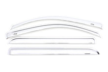 Load image into Gallery viewer, AVS 15-18 Chevy Silverado 2500 Crew Cab Ventvisor Front &amp; Rear Window Deflectors 4pc - Chrome - GTR Auto