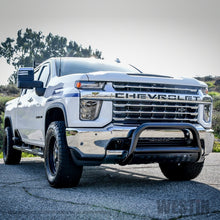 Load image into Gallery viewer, Westin 2020 Chevy Silverado 2500/3500 E-Series Bull Bar - Black - GTR Auto