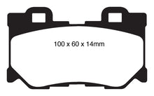 Load image into Gallery viewer, EBC 08-15 Infiniti G37 3.7 Greenstuff Rear Brake Pads
