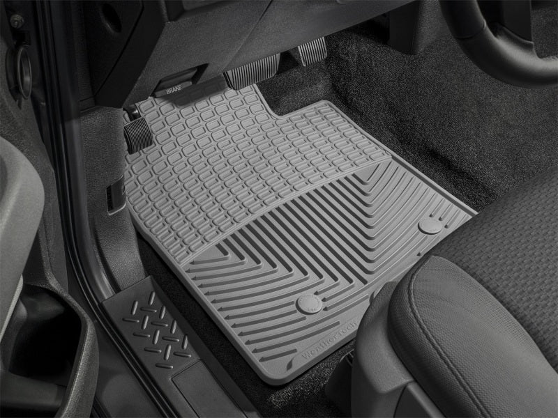 WeatherTech 10+ BMW 7-Series (F01/F02) Front Rubber Mats - Grey - GTR Auto