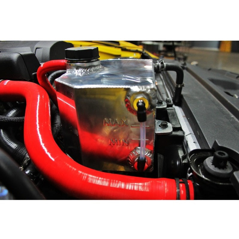 Mishimoto 2015 Ford Mustang EcoBoost / 3.7L / 5.0L  Aluminum Coolant Expansion Tank-Polished - GTR Auto