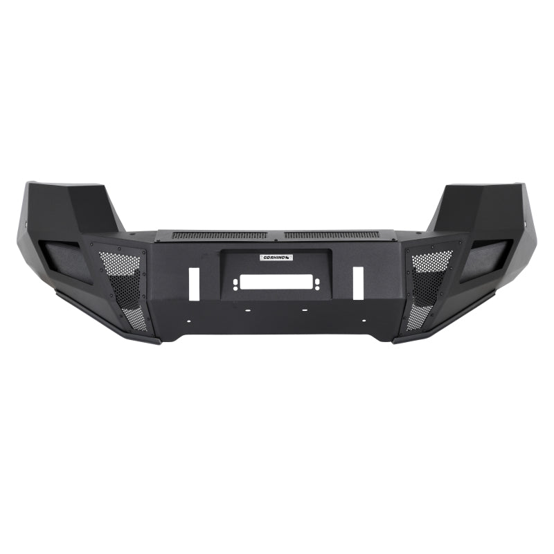 Go Rhino 16-22 Toyota Tacoma BR6 Front Bumper Replacement - Tex. Black - GTR Auto