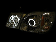Load image into Gallery viewer, ANZO 1998-2007 Lexus Lx470 Projector Headlights w/ Halo Black (CCFL) - GTR Auto
