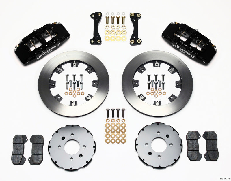 Wilwood Dynapro 6 Front Hat Kit 12.19in 90-99 Civic w/240 mm Disc - GTR Auto