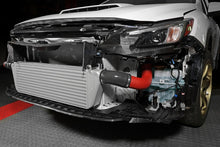Load image into Gallery viewer, PERRIN 22-26 Subaru WRX Front Mount Intercooler Kit (Red Tubes &amp; Silver Core)