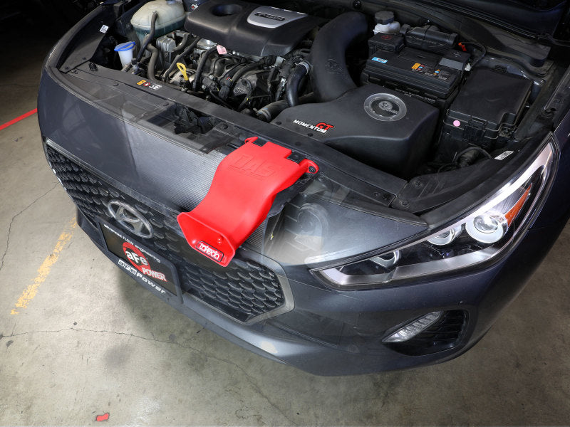 aFe 18-20 Hyundai Elantra GT L4-1.6L (t) Takeda Momentum Dynamic Air Scoop - Red - GTR Auto