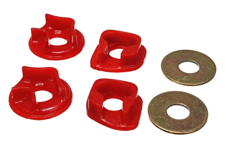 Energy Suspension 88-91 Honda Civic Red Motor Mount Inserts (Manual Transmission) (2 Torque Position - GTR Auto