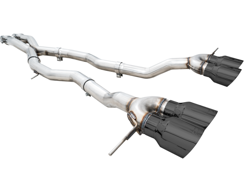 AWE Tuning Track Edition Cat-Back Exhaust for BMW G8X M3/M4 - Diamond Black Tips - GTR Auto