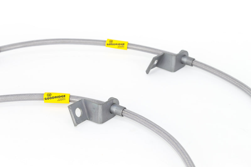 Goodridge 05-14 Ford Mustang (w/ABS) Stainless Steel Brake Line Kit - GTR Auto