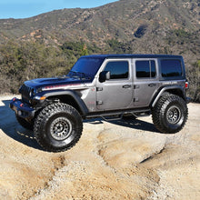 Load image into Gallery viewer, Westin 18-22 Jeep Wrangler JL Unlimited Outlaw Nerf Step Bars - Textured Black - GTR Auto
