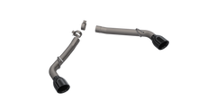Load image into Gallery viewer, 2010-2013 Chevrolet Camaro SS QTP Eliminator Axle Back Black Tips