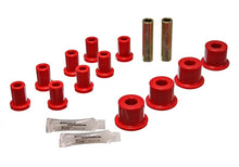 Load image into Gallery viewer, Energy Suspension Rear Spring And Shackle Bushing - Red