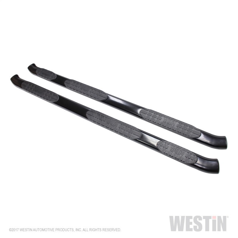 Westin 2017-2018 Ford F-250/350 Crew Cab (8ft Bed) PRO TRAXX 5 WTW Oval Nerf Step Bars - Black - GTR Auto