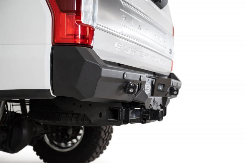 Addictive Desert Designs 17-20 Ford Super Duty Bomber HD Rear Bumper w/ Mounts For Cube Lights - GTR Auto